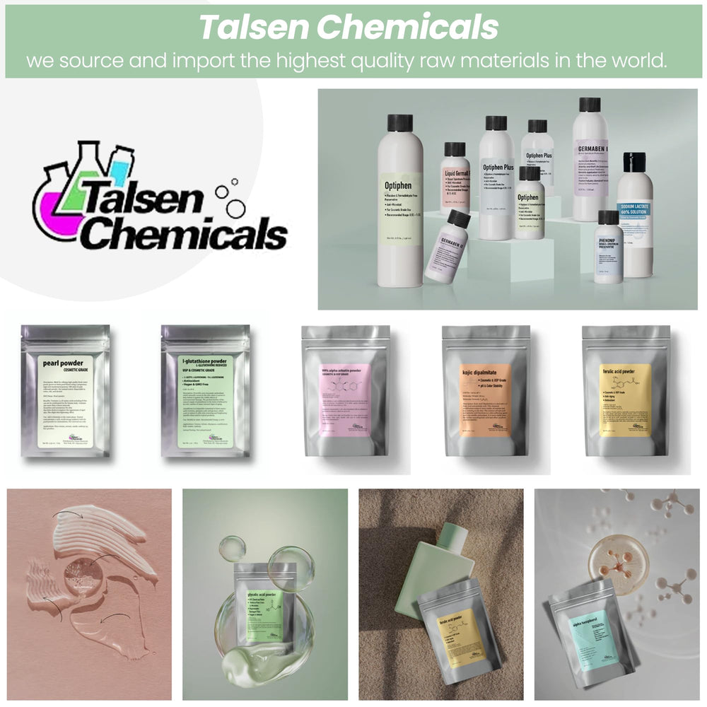 Panthenol de Talsen Chemicals para aplicación en cabello y piel en cremas.