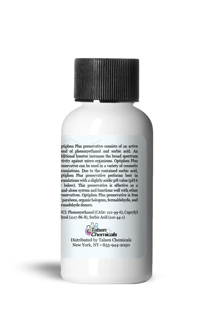 Optiphen Plus de Talsen en loción, protege la vida útil de cosméticos caseros