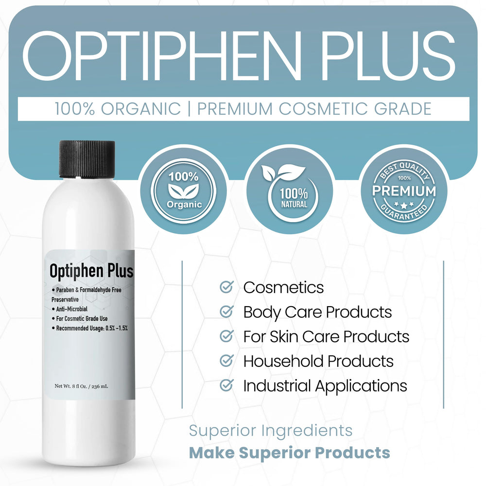 Optiphen Plus de Talsen, suero, mantiene estabilidad y frescura de productos caseros