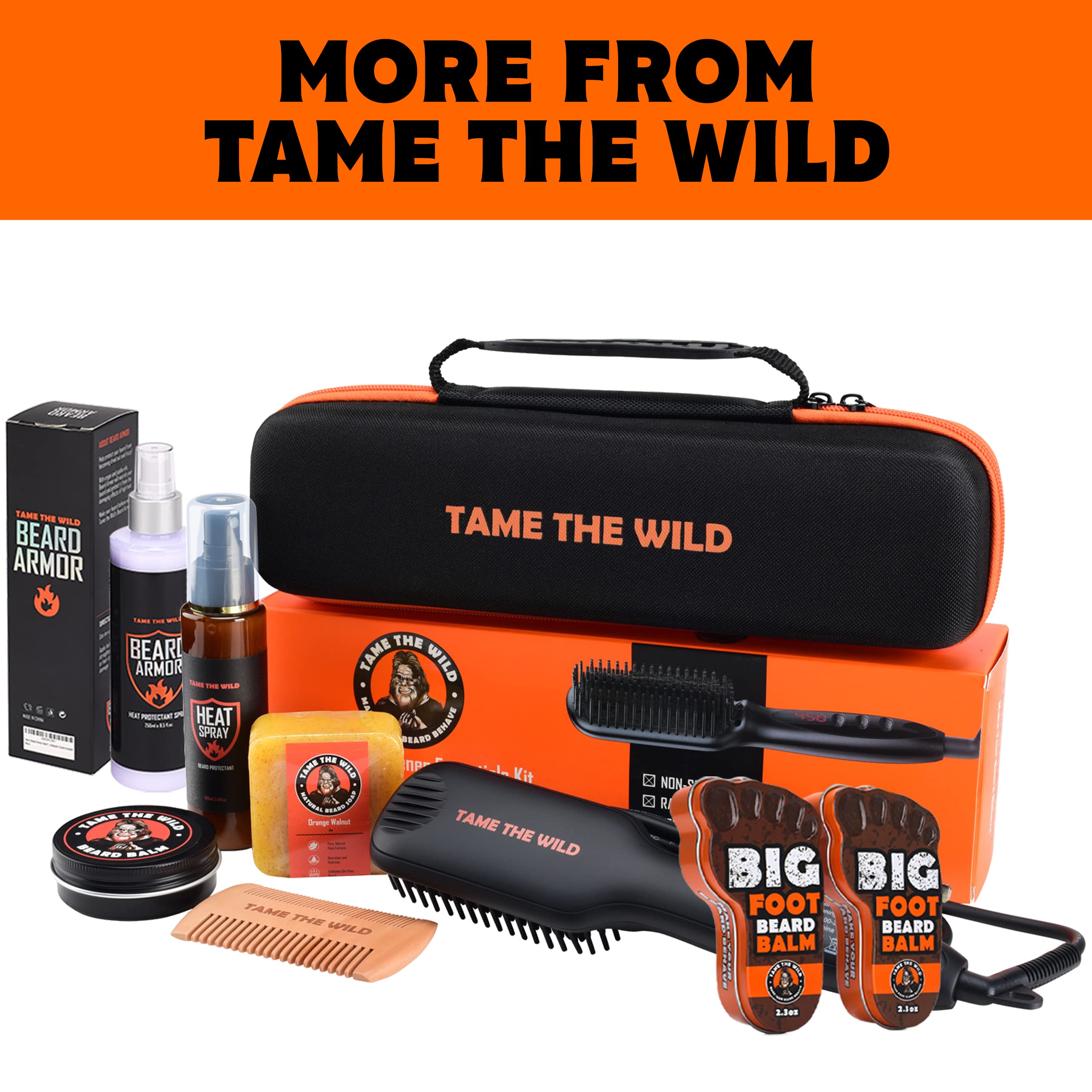 Tame The Wild Pro – estuche de viaje para guardar la barba y el kit de cuidado.