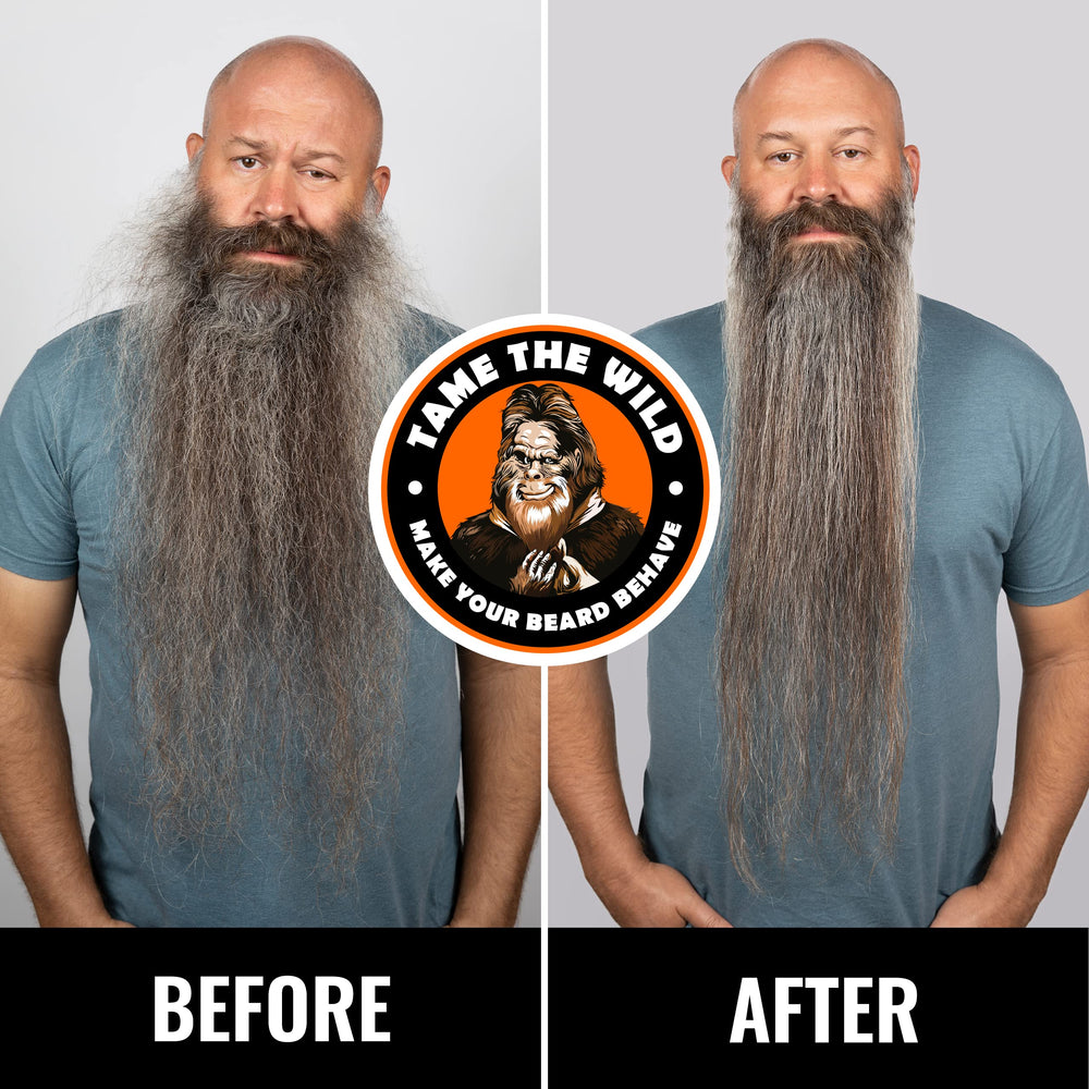 Tame The Wild Pro – peine de madera para desenredar y definir la barba.