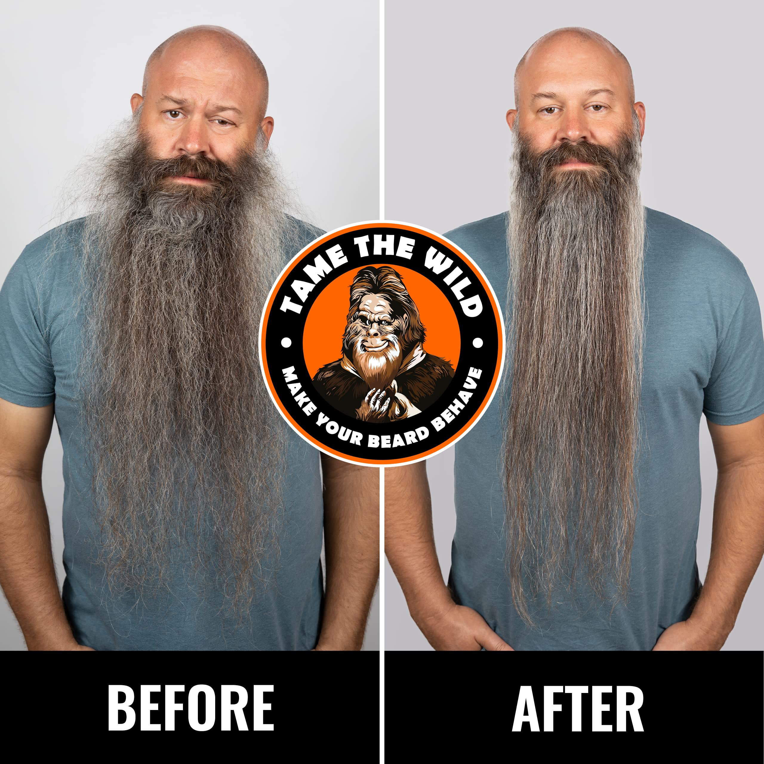 Tame The Wild Pro lisseur-barbe-pro – design anti-brûlure et arrêt auto pour sécurité