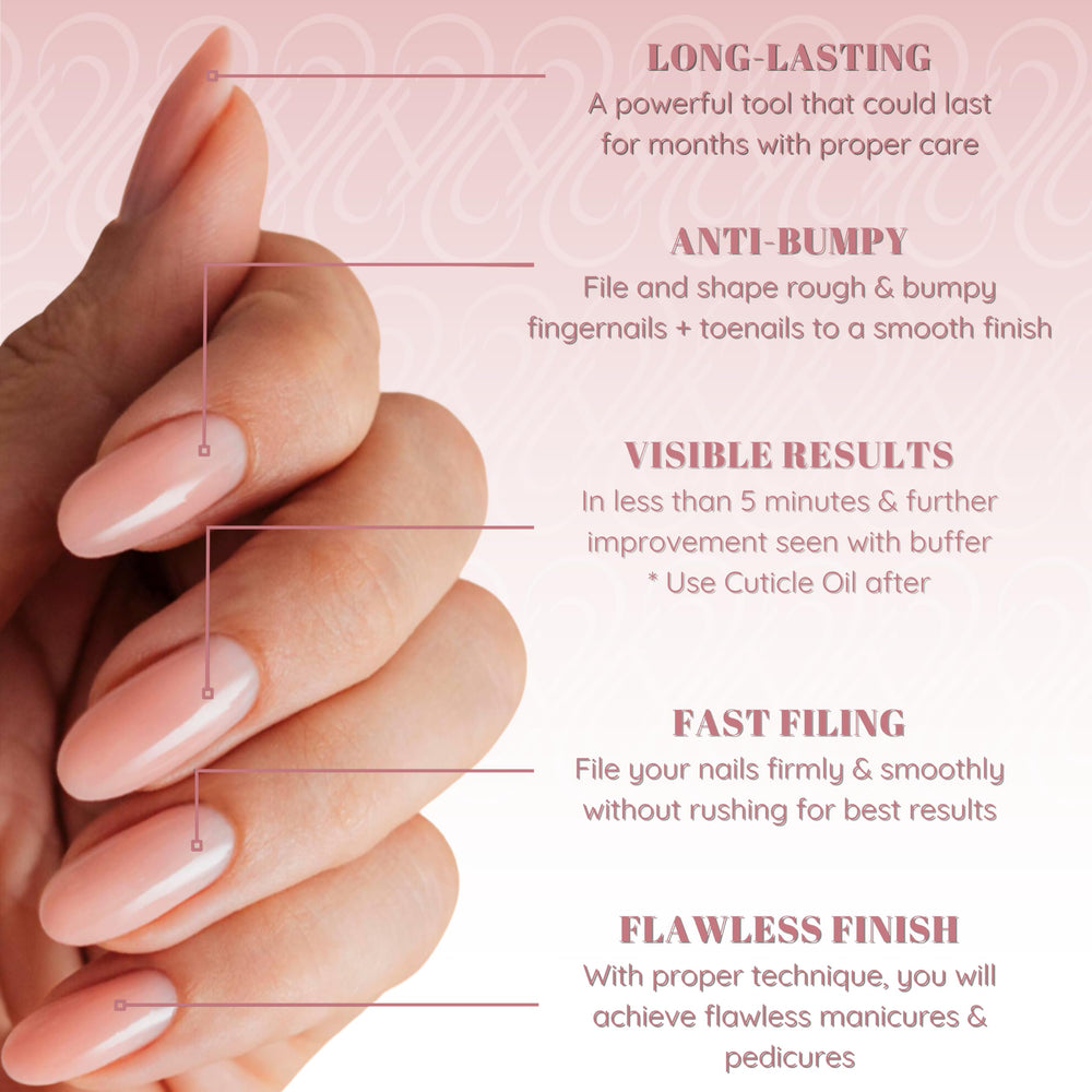 Herramientas de manicura Tammy Taylor para uso en casa.