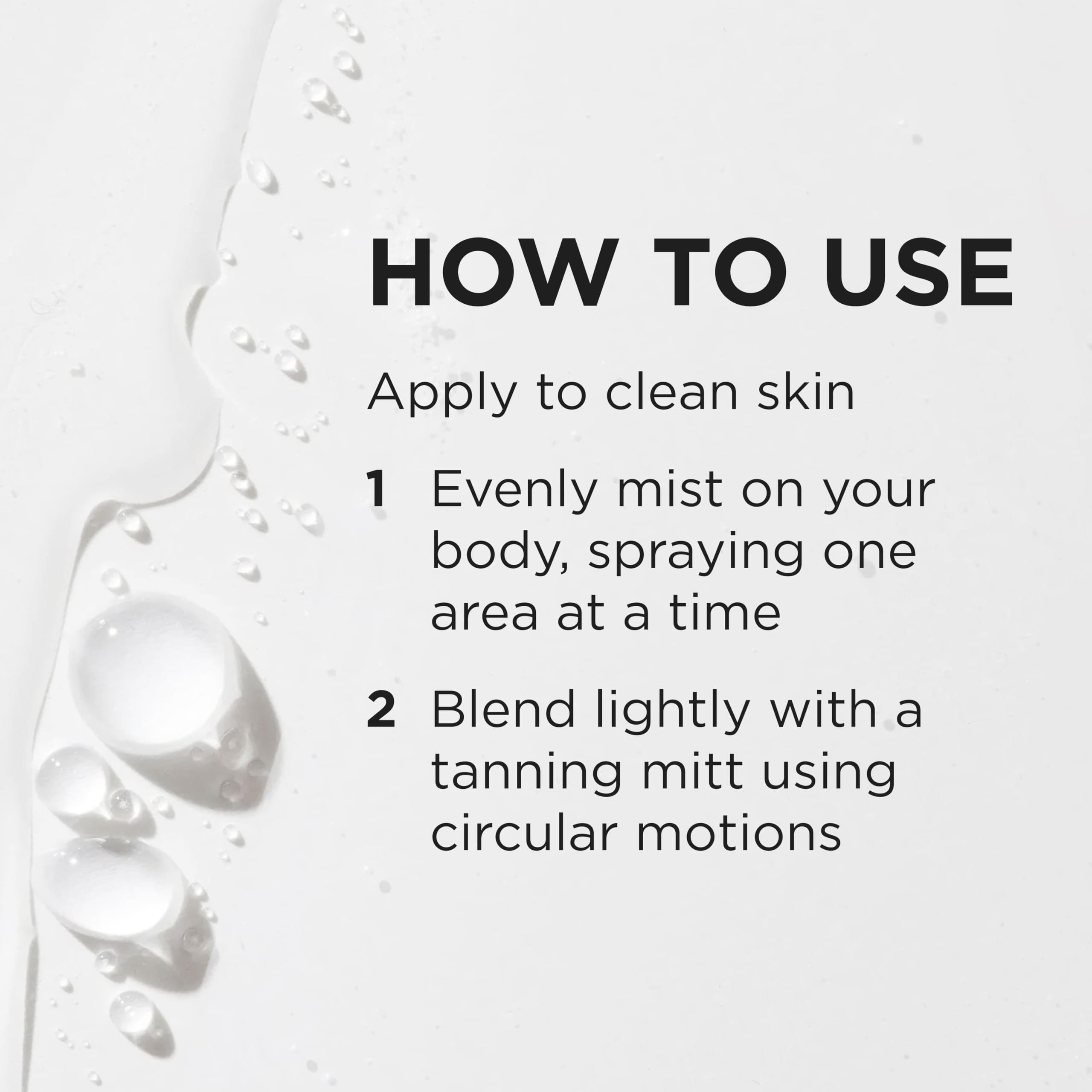 Tan-Luxe Express Water – application rapide avec bronzage progressif