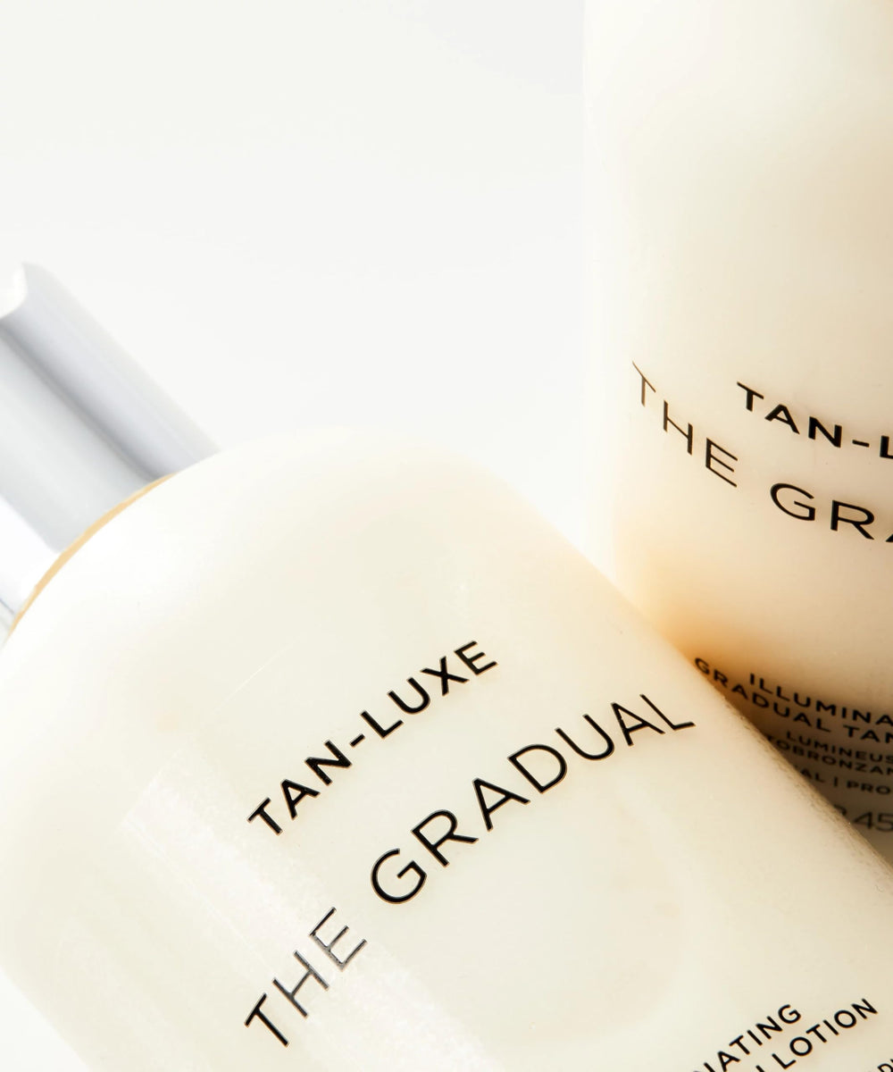 Tan-Luxe Gradual: envase compacto ideal para uso diario