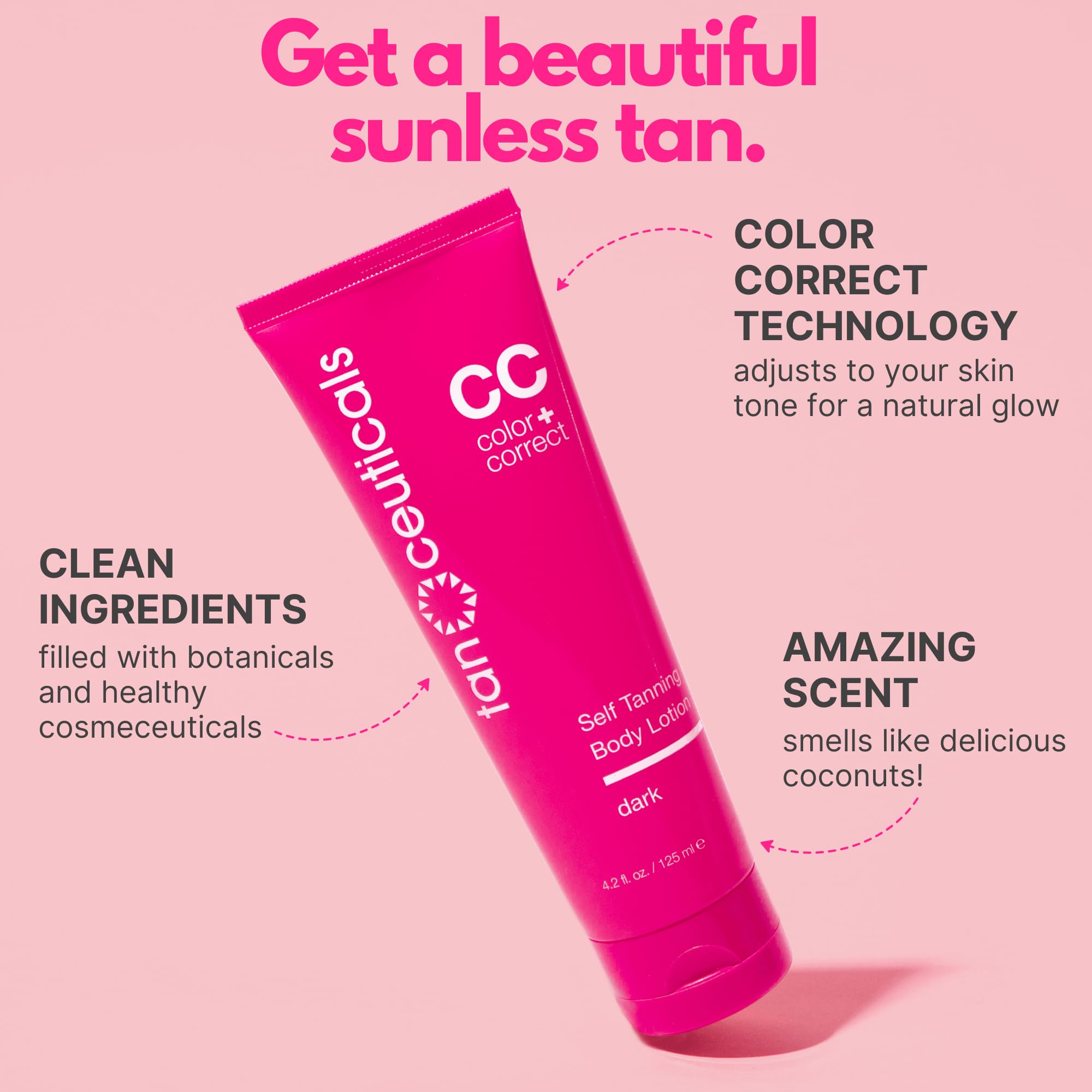 Texture crème bronzante de Tanceuticals offrant une application lisse et uniforme.