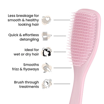 Tangle Teezer desenreda suavemente el cabello húmedo.
