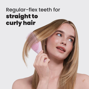 Tangle Teezer desenreda suavemente el cabello seco.