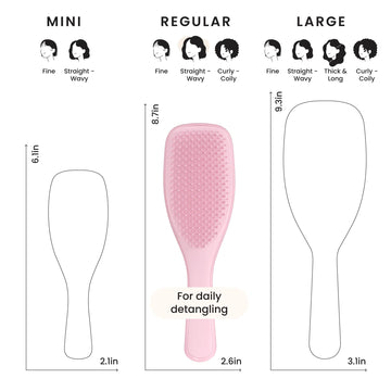 Envase sostenible de Tangle Teezer con diseño renovado.