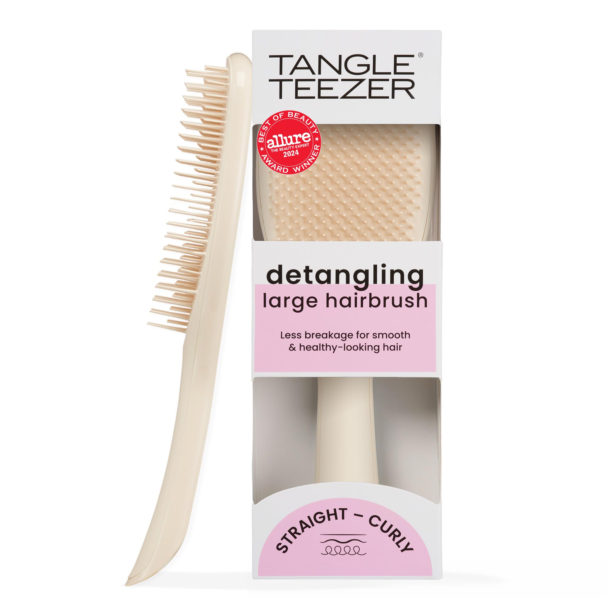 Tangle Teezer desenredante grande pala: deshace nudos sin tirar en cabellos largos.