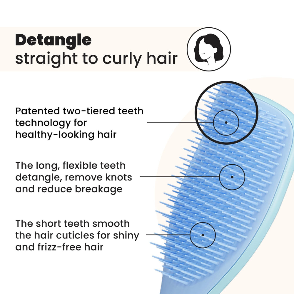 Tangle Teezer desenredante para pelo seco, evita tirones al peinar.