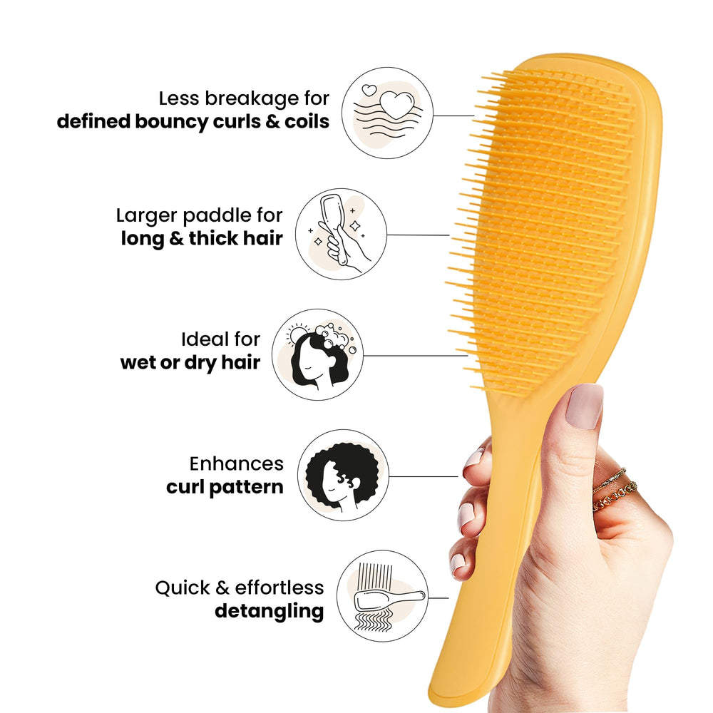 Tangle Teezer desenredante para rizos secos, desenreda con menos tirones.