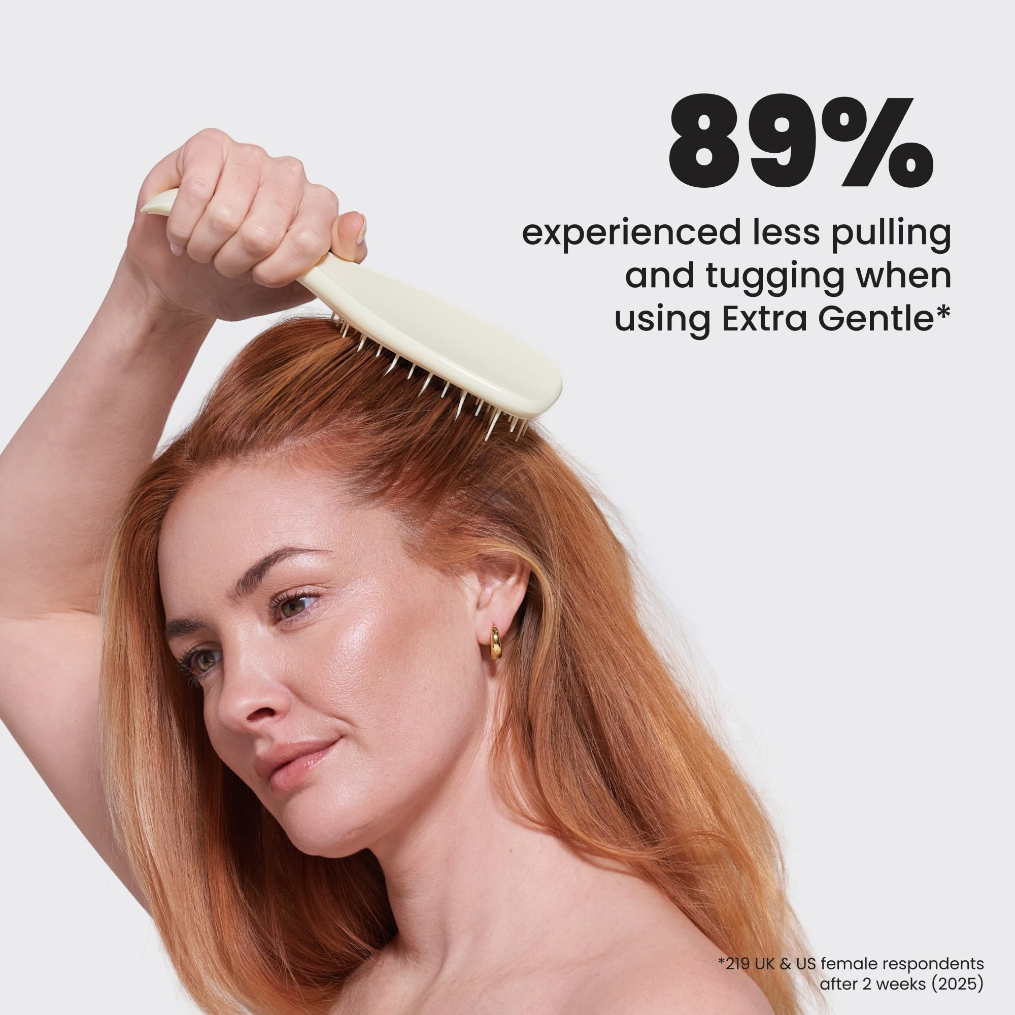 Tangle Teezer: dientes centrales concentrados reducen tirones al peinar.