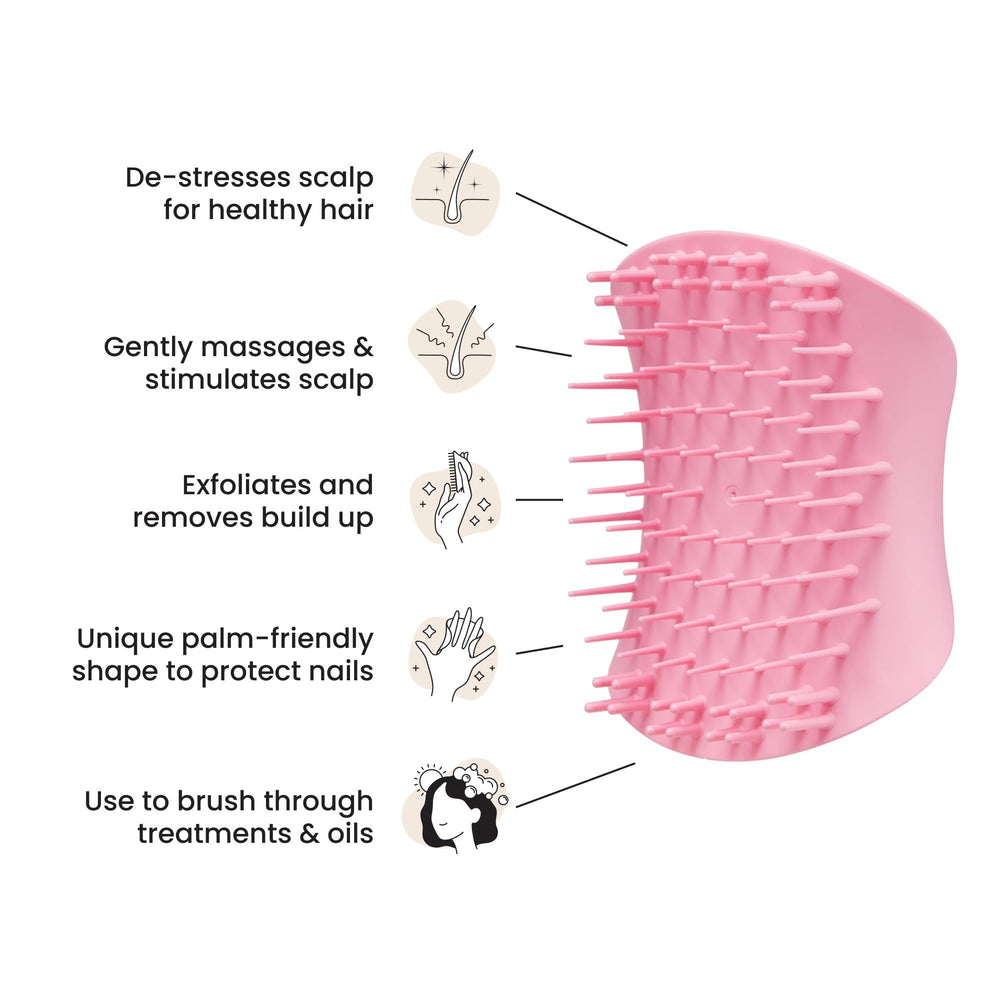 Tangle Teezer dientes largos y flexibles facilitan detox y limpieza profunda.