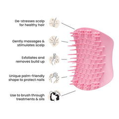 Tangle Teezer dientes largos y flexibles facilitan detox y limpieza profunda.