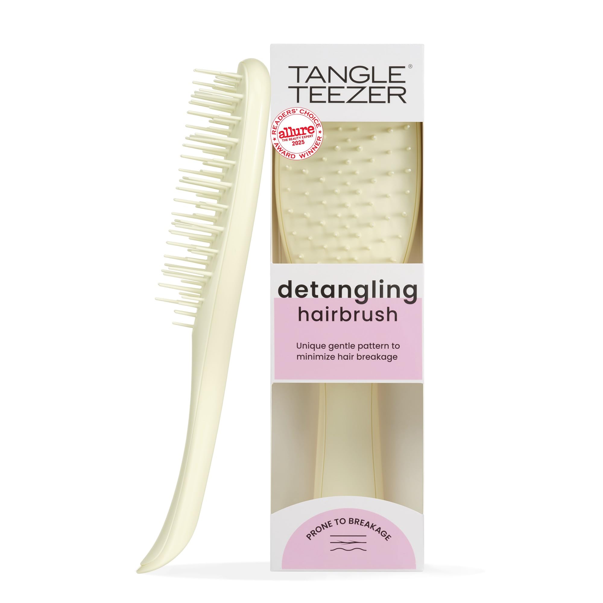 Tangle Teezer Desenredante Extra Suave: dientes amplios para cabello delicado.