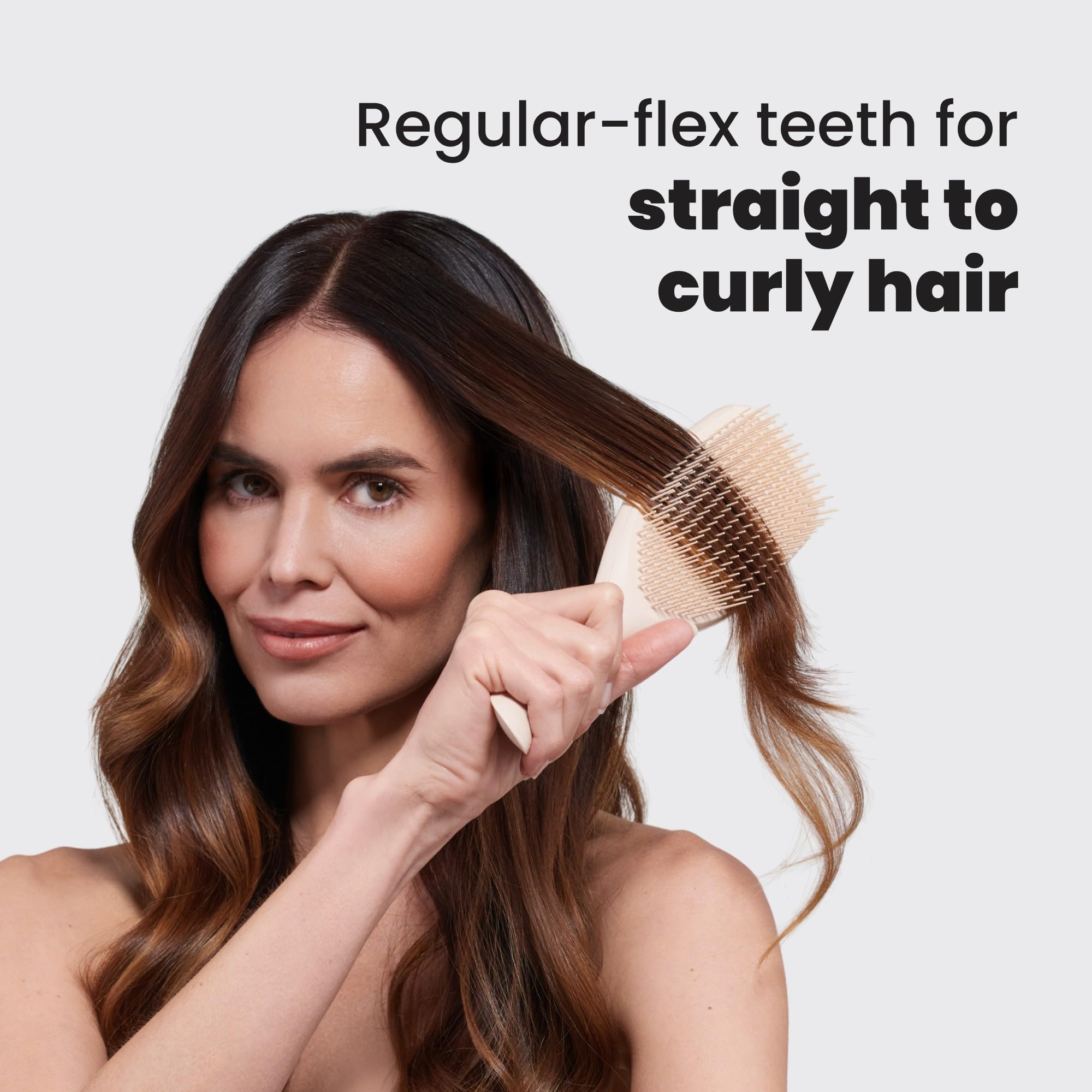 Tangle Teezer para ducha: distribuye tratamientos de manera uniforme.