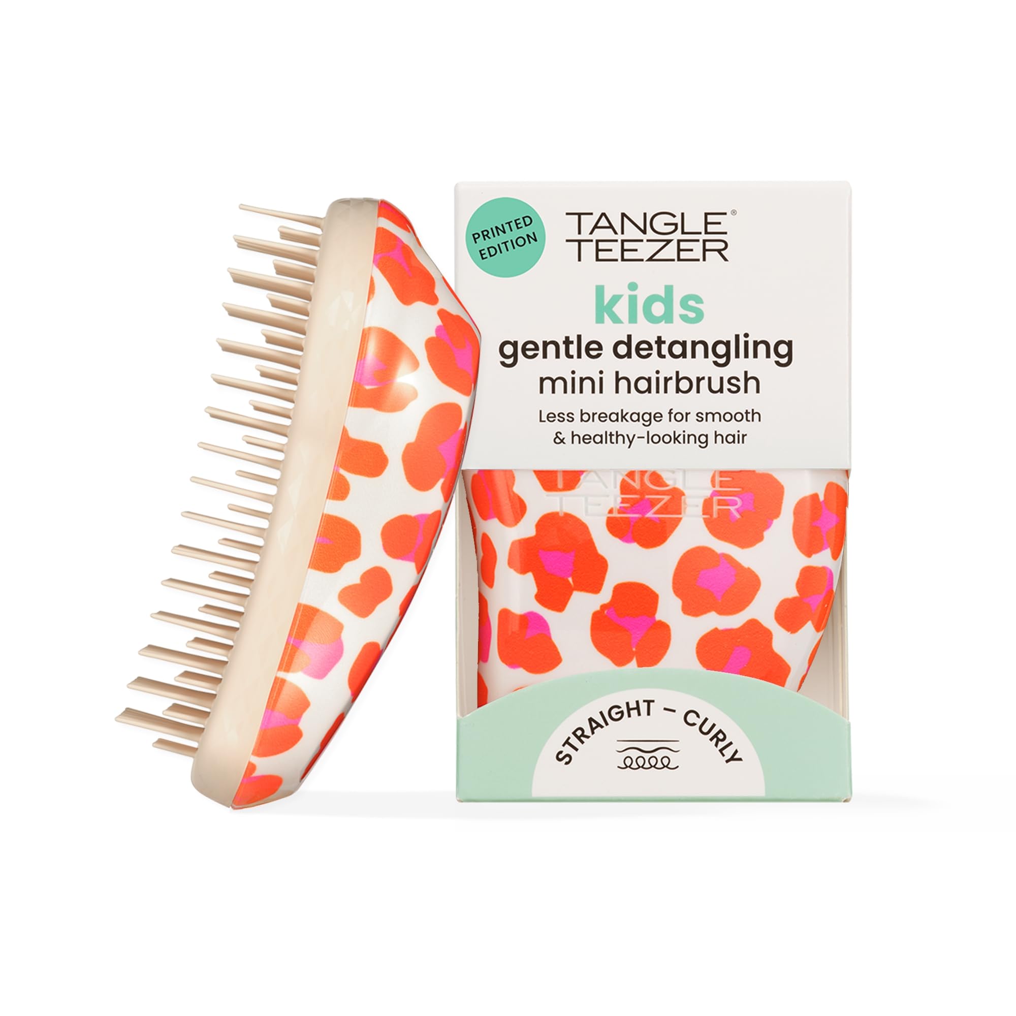 Cepillo desenredador original de Tangle Teezer mini para uso rápido en viajes.