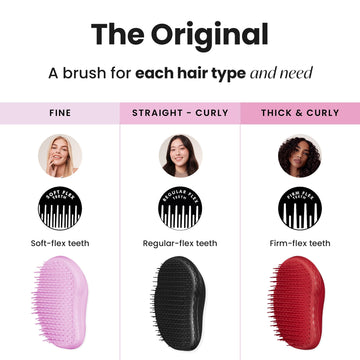 Tangle Teezer Original Detangler Panther Black ideal para uso diario en casa