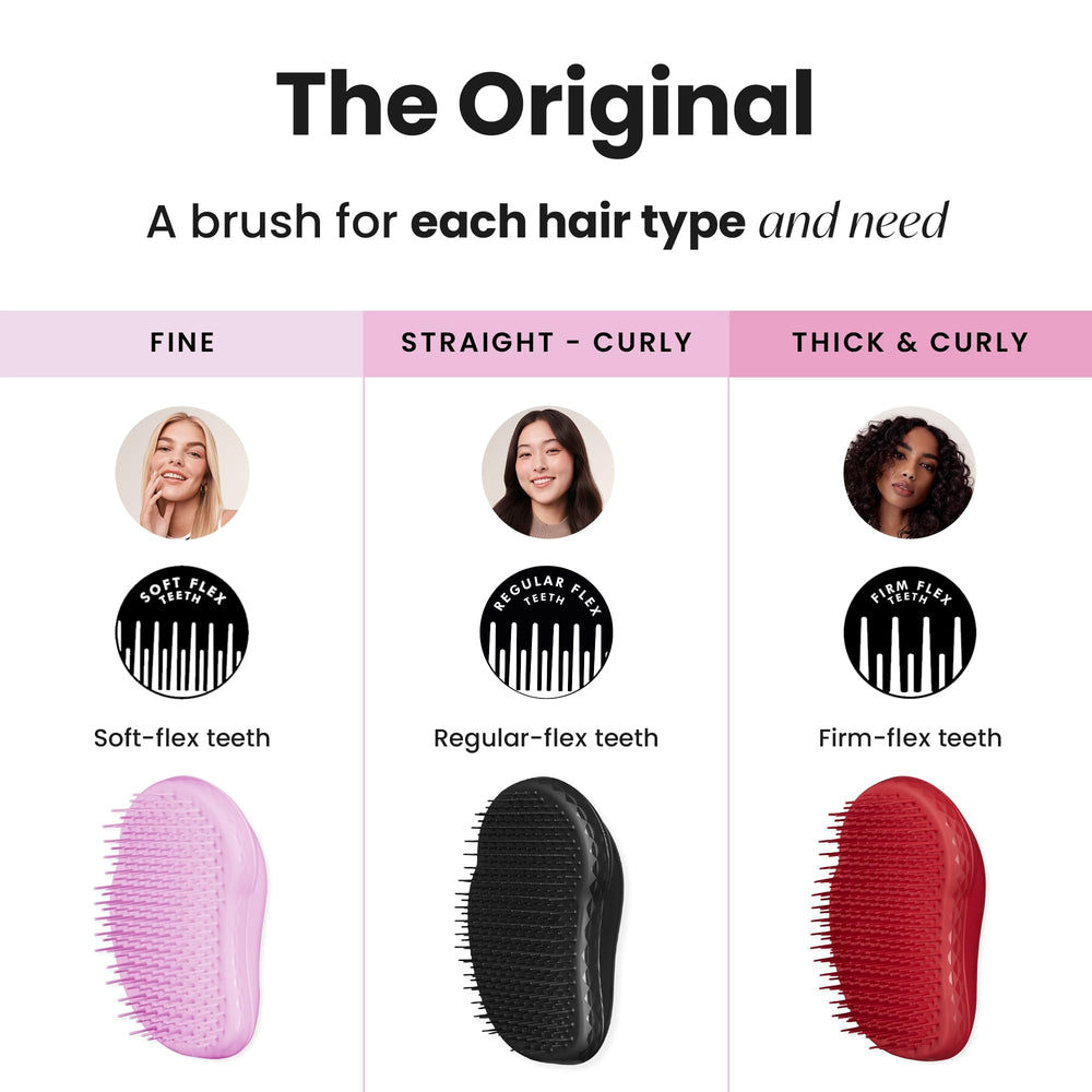 Tangle Teezer Original Detangler Panther Black ideal para uso diario en casa