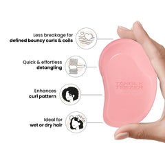 Tangle Teezer Original diseño ergonómico cómodo de sostener durante el peinado.