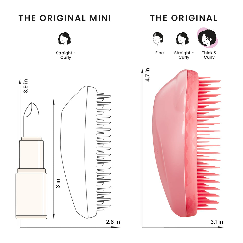 Tangle Teezer Original envase sostenible, opción responsable para el cuidado capilar.