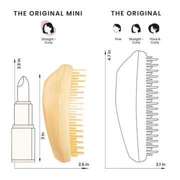 Tangle Teezer Original Para Todo Tipo de Cabello: versátil en casa y fuera