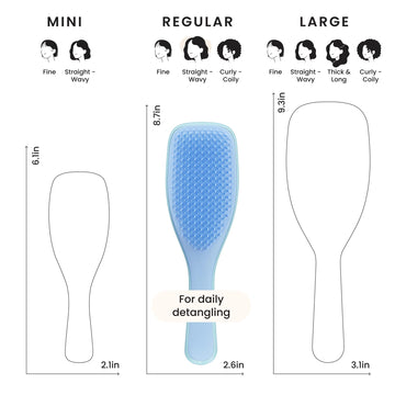 Tangle Teezer para mujeres y hombres, peinado cómodo y práctico.