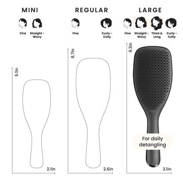 Tangle Teezer suaviza el frizz en rizos con diseño versátil.