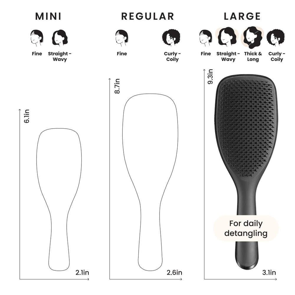 Tangle Teezer suaviza el frizz en rizos con diseño versátil.
