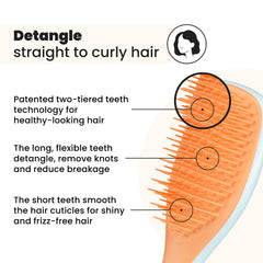Tangle Teezer Ultimate Desenredador para manos pequeñas, peinado suave