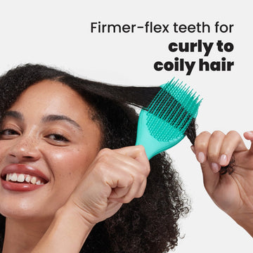 Tangle Teezer Ultimate Detangler, control del frizz para rizos apretados.
