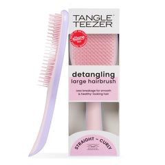 Tangle Teezer Ultimate Detangler con dientes largos para desenredar cabello grueso.
