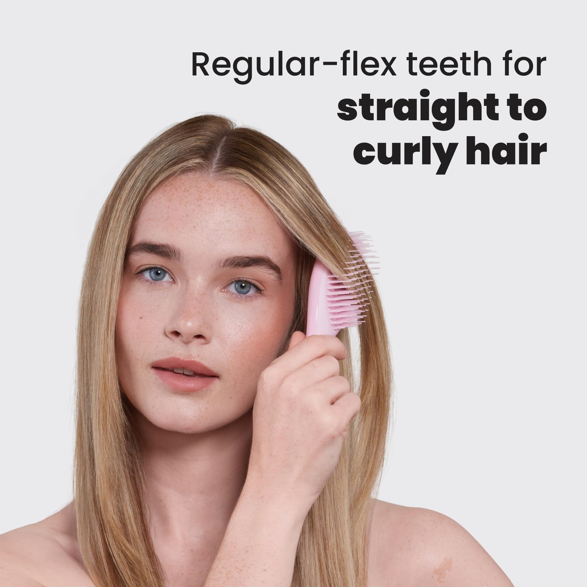 Tangle Teezer Ultimate Detangler, tamaño mini para uso diario cómodo.