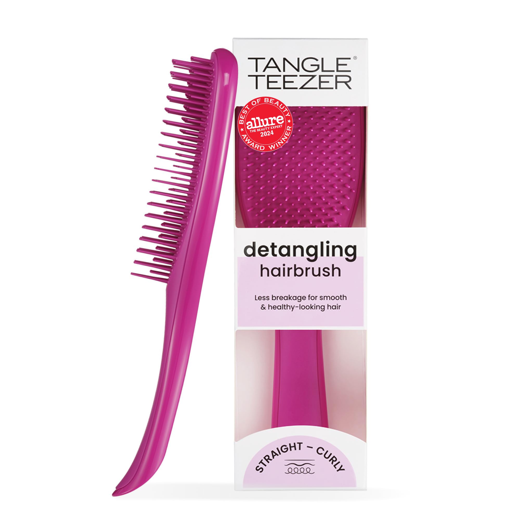 Tangle Teezer cepillo desenredante para cabello húmedo, desenreda con suavidad.