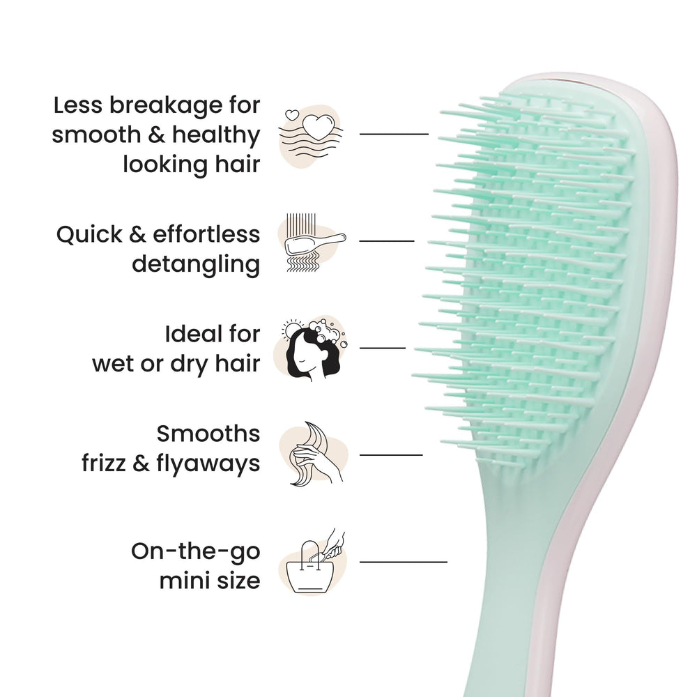 Tangle Teezer: dientes cortos y suaves para alisar.