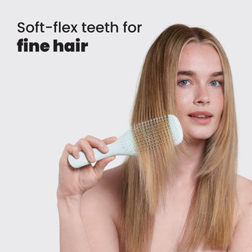 Distribución uniforme de acondicionador o mascarilla con Tangle Teezer.