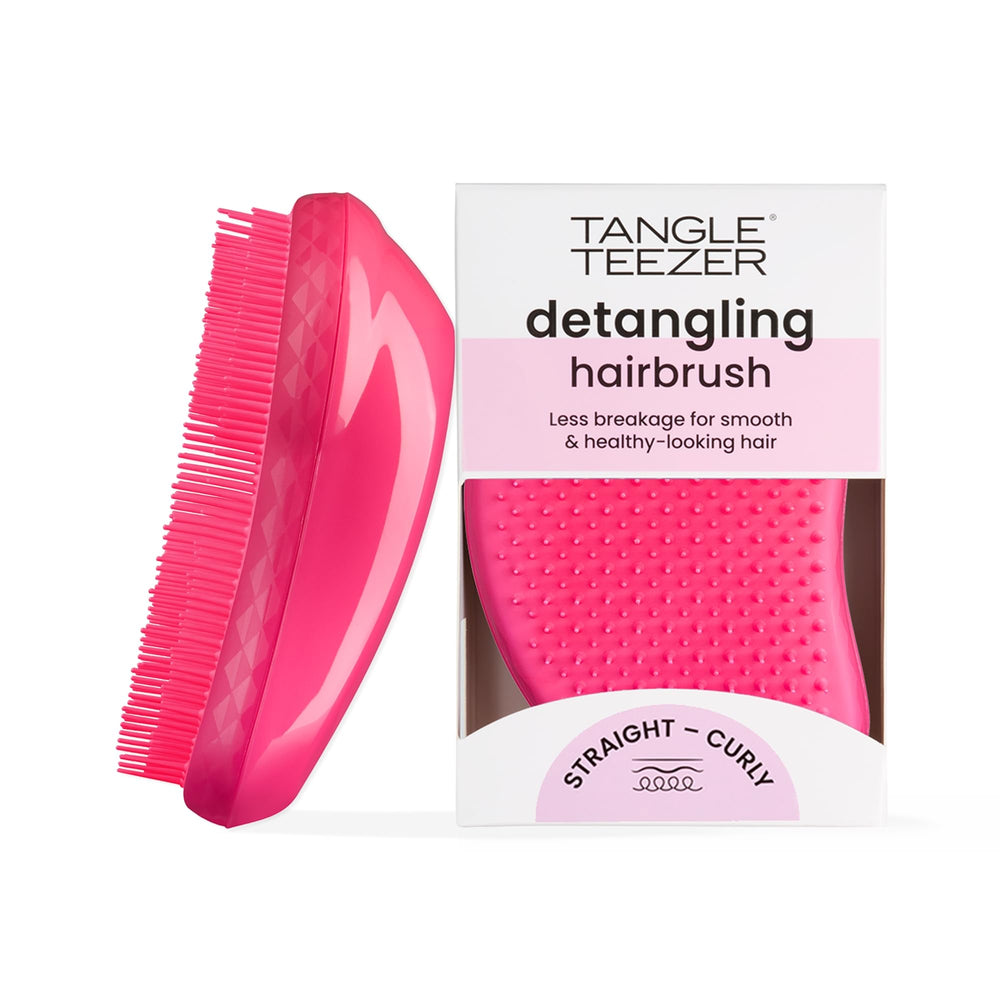 Tangle Teezer Original Detangler: dientes flexibles desenredan cabello seco y húmedo con suavidad