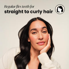 Tangle Teezer Original Detangler: dientes patentados en dos niveles para desenredar sin dolor
