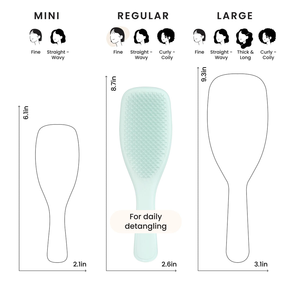 Detalle de la tecnología de dientes dos niveles de Tangle Teezer.