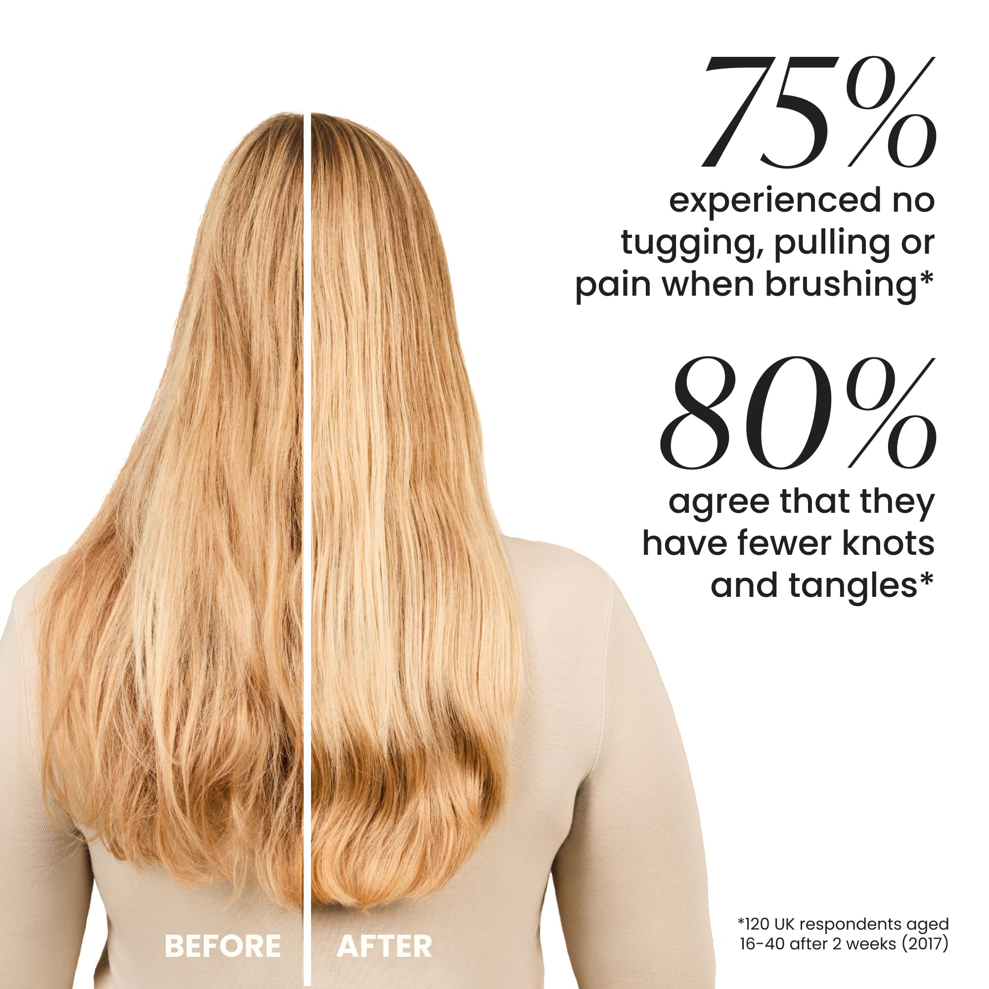 Tangle Teezer Ultimate para cabello liso y rizado, suave.