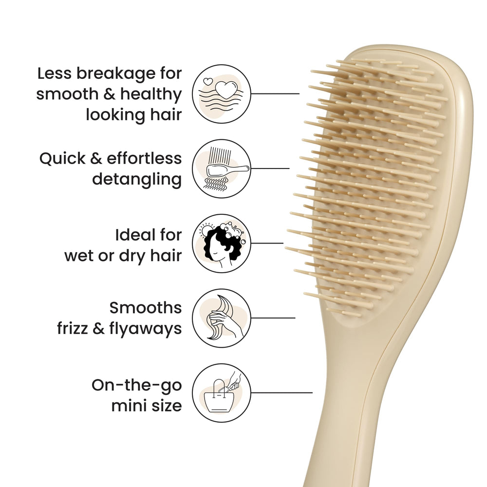 Tangle Teezer Ultimate desenredando pelo mojado sin tirar.
