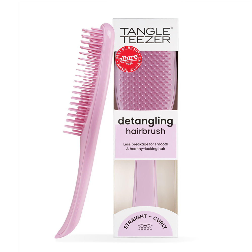 Tangle Teezer Ultimate Detangler: dientes de dos niveles para cabello mojado, desenredo suave.