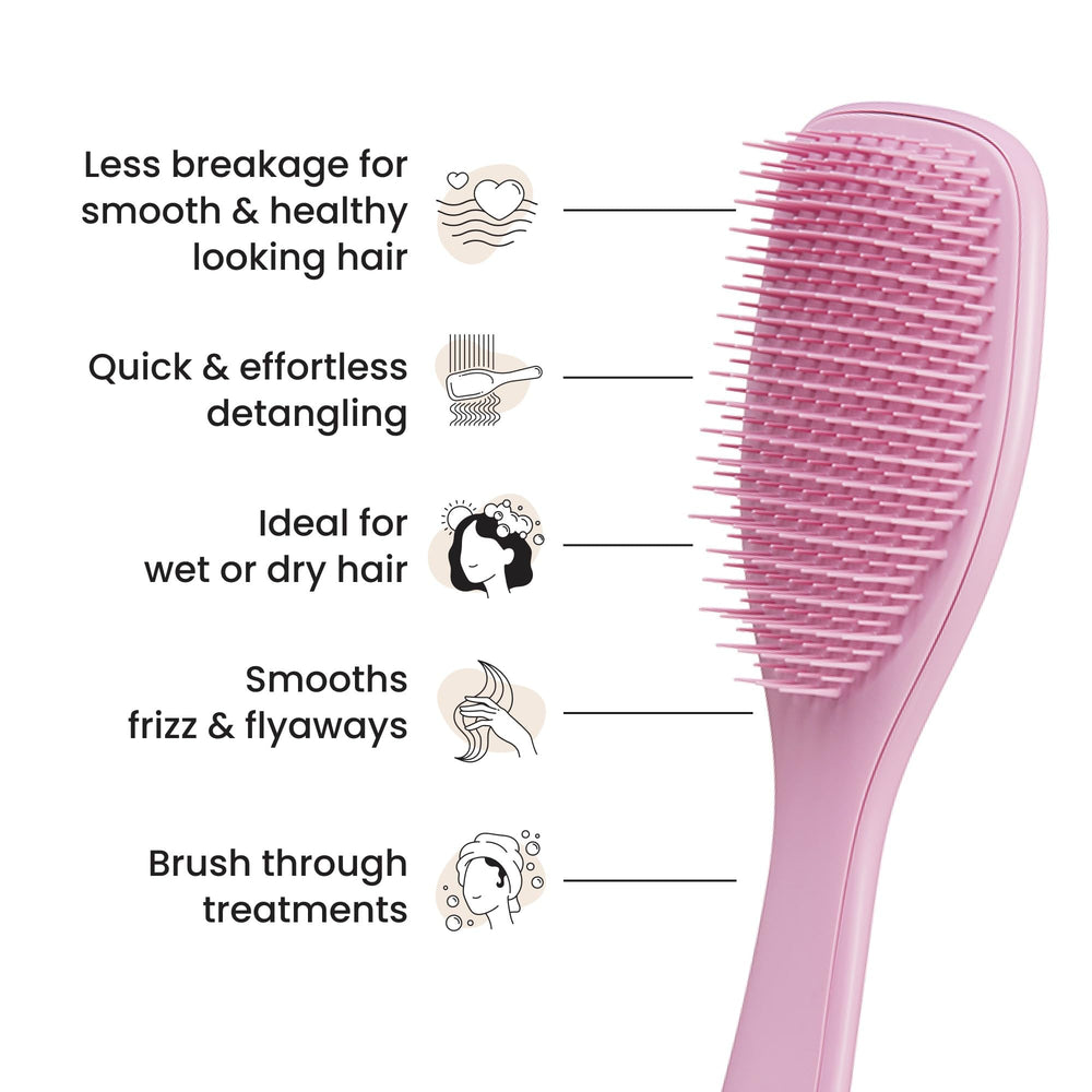 Tangle Teezer Ultimate Detangler: reduce el quiebre con diseño suave para más cuidado.