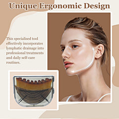 Tankitial diseño ergonómico para facilitar el contorno facial.