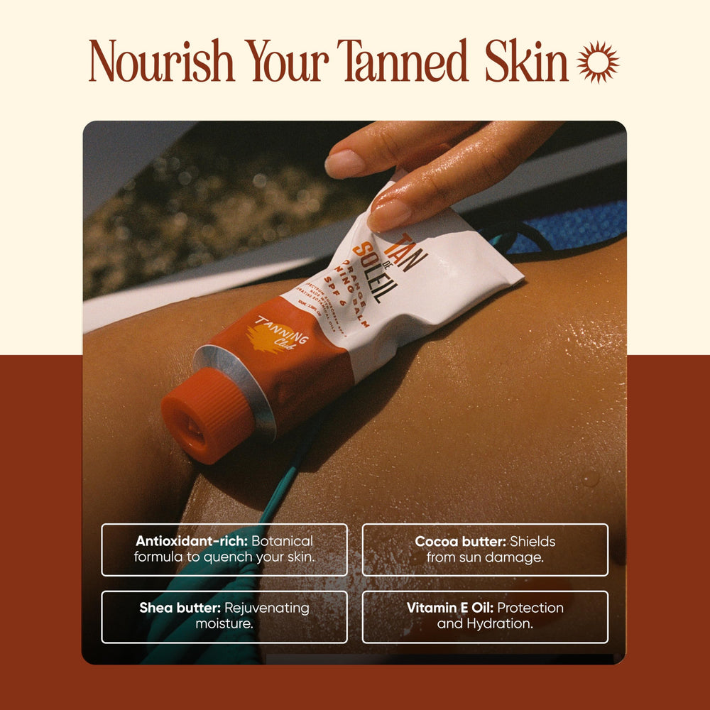 Formule botanique Tan De Soleil Orange Gel, sans cruauté animale.