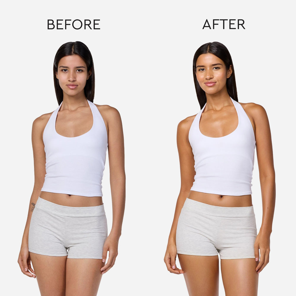 Textura espuma autobronceadora con secado rápido y sin manchas