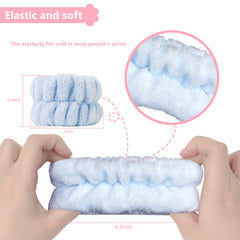 Taocar brazalete elástico para lavado facial se ajusta cómodamente a la muñeca