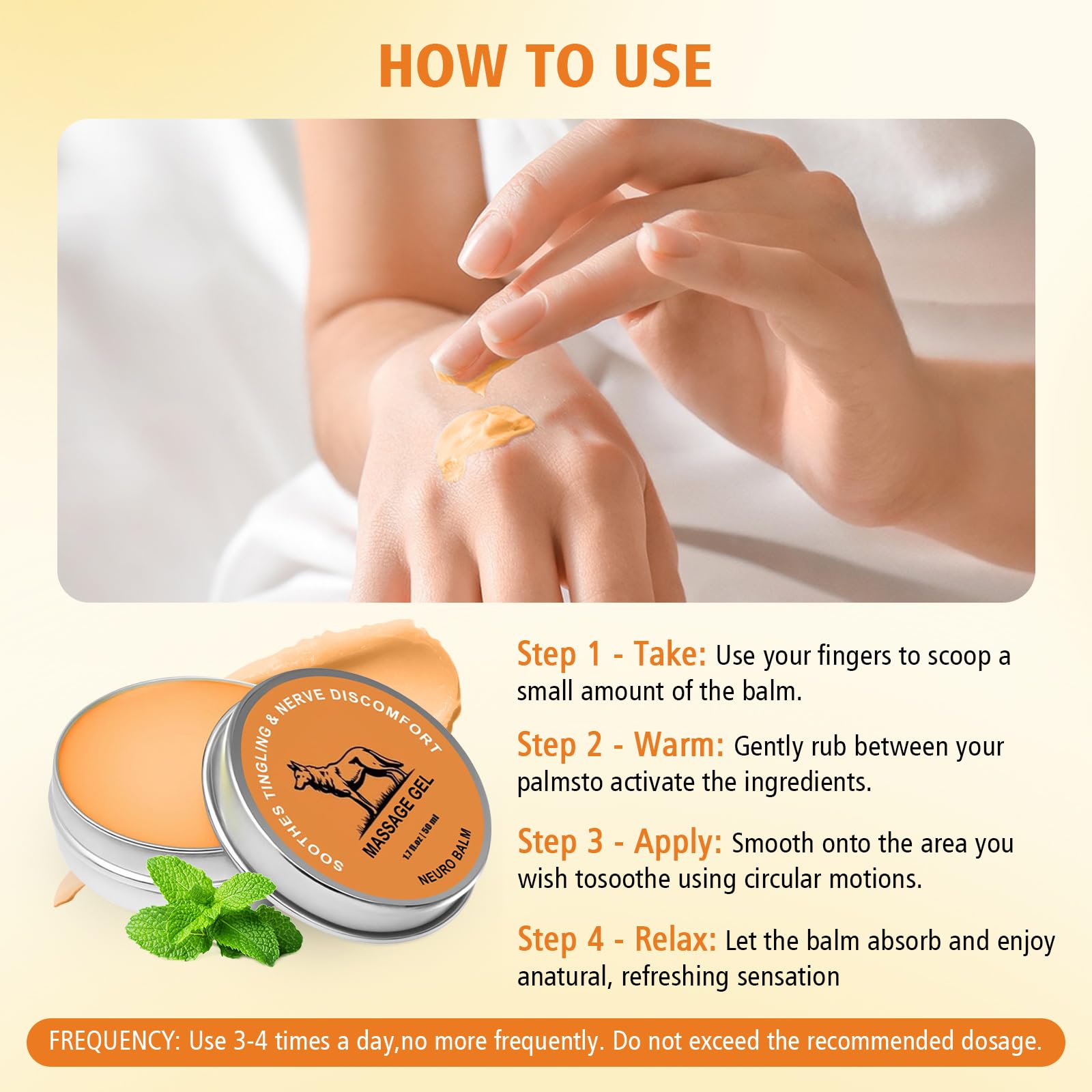 tardiy Therawolf Neuro Balm, con magnesio para cuidado de la piel.