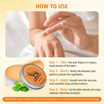 tardiy Therawolf Neuro Balm, con magnesio para cuidado de la piel.